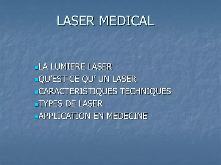 laser medical