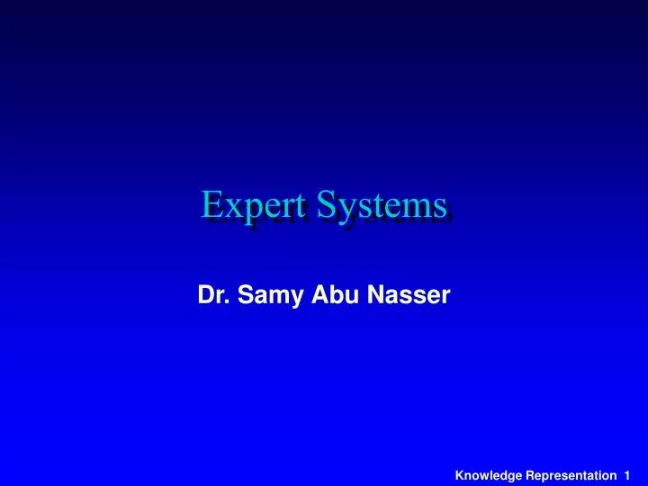 expert systems