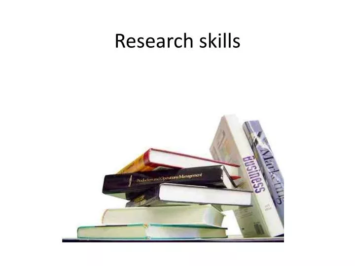 research skills