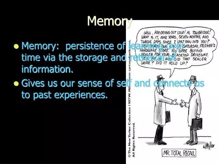 memory presentation slideshare