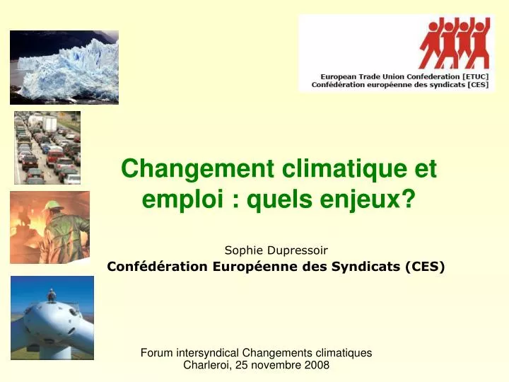 sophie dupressoir conf d ration europ enne des syndicats ces