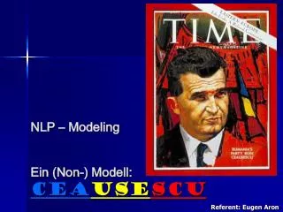 nlp modeling ein non modell cea use scu