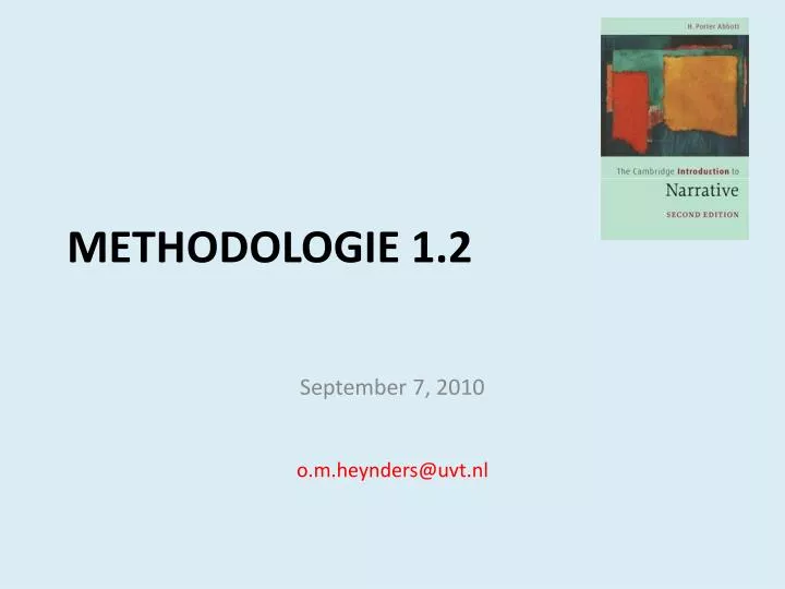 methodologie 1 2
