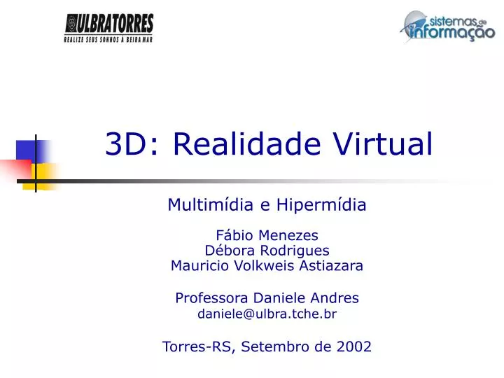 3d realidade virtual