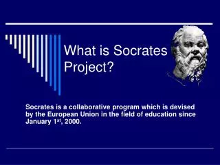 What is Socrates Project?