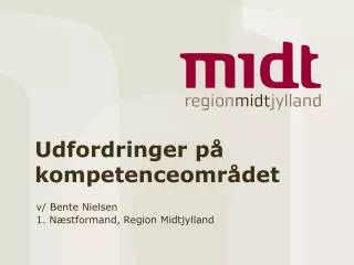udfordringer p kompetenceomr det