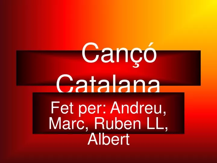 can catalana