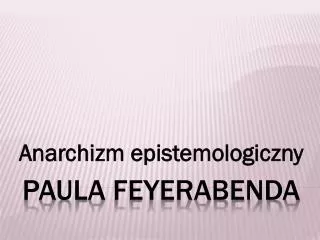 anarchizm epistemologiczny