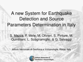 Istituto Nazionale di Geofisica e Vulcanologia, Roma, Italy
