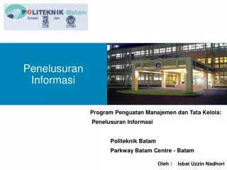 penelusuran informasi