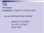 PID - slide 1