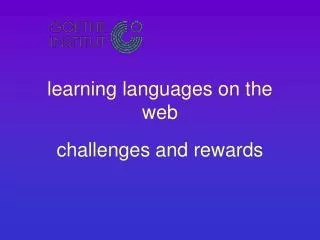 learning languages on the web