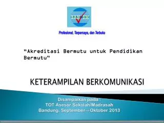 keterampilan berkomunikasi
