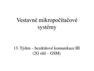 vestavn mikropo ta ov syst my