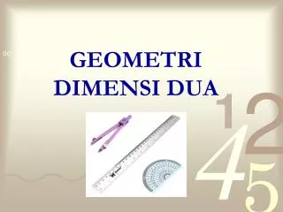 geometri dimensi dua