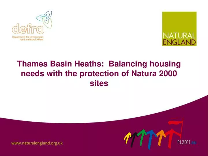 thames basin heaths balancing housing needs with the protection of natura 2000 sites