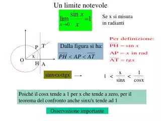 un limite notevole