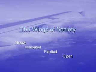 the wings of society