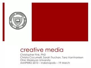 creative media