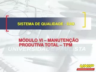 sistema de qualidade ead