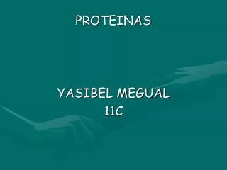 proteinas yasibel megual 11c
