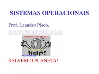 sistemas operacionais