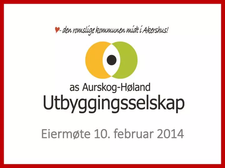 eierm te 10 februar 2014