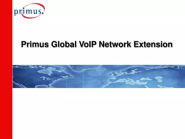 primus global voip network extension