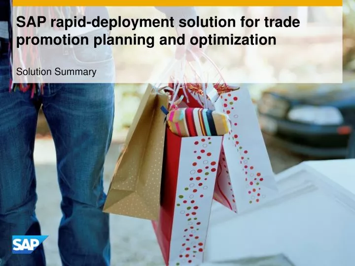 sap rapid deployment solution for trade promotion planning and optimization