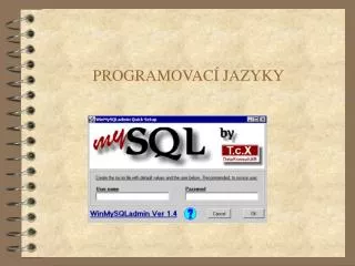 programovac jazyky