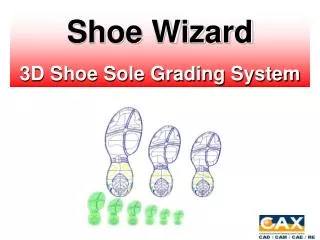 Shoe Wizard 3 D Shoe Sole Grading System