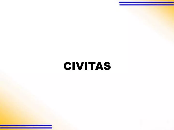 civitas