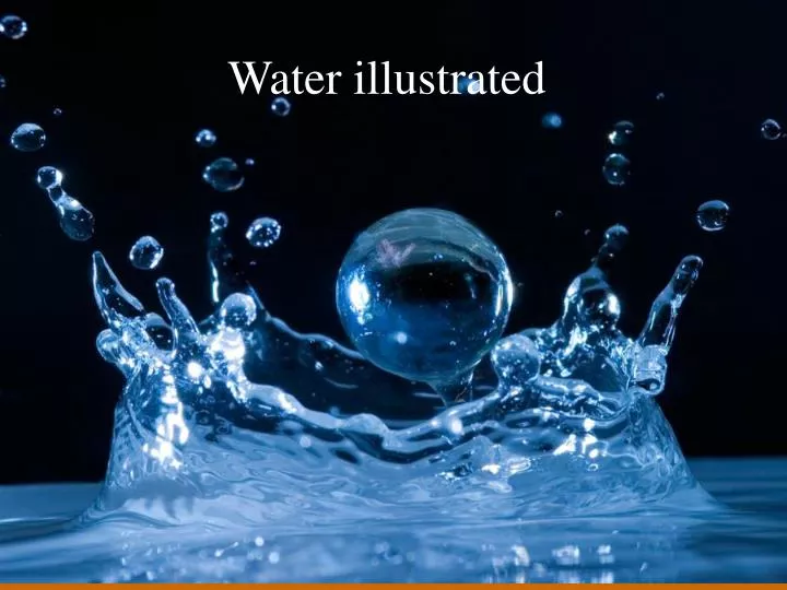 water illustrated