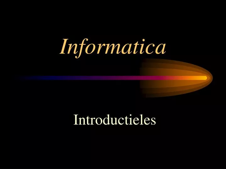 informatica