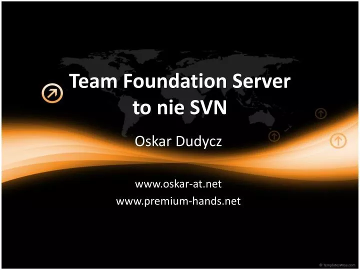 team foundation server to nie svn