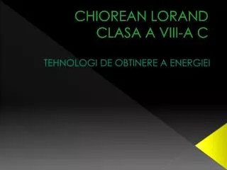 chiorean lorand clasa a viii a c