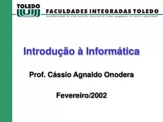 introdu o inform tica