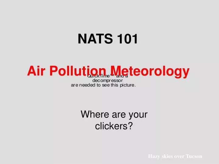 nats 101 air pollution meteorology