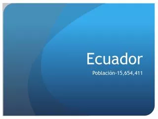 ecuador