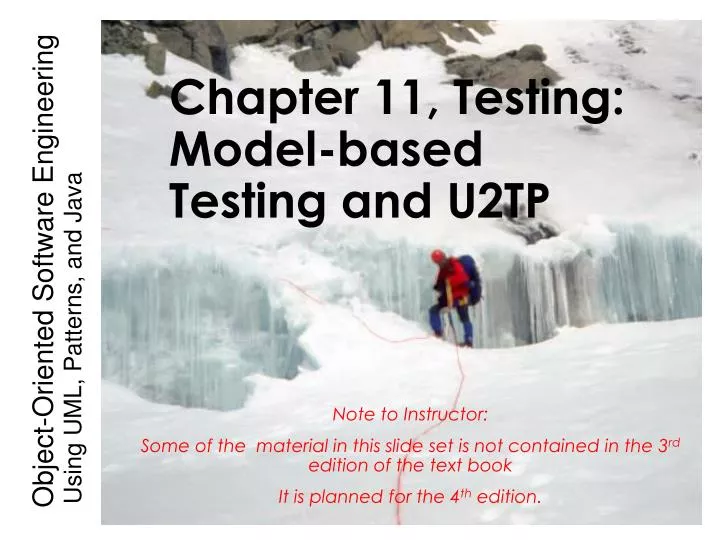 chapter 11 testing model based testing and u2tp
