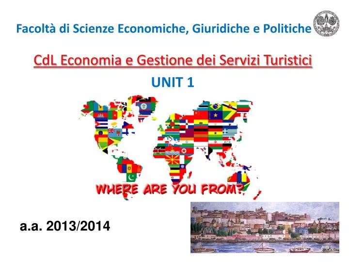 facolt di scienze economiche giuridiche e politiche