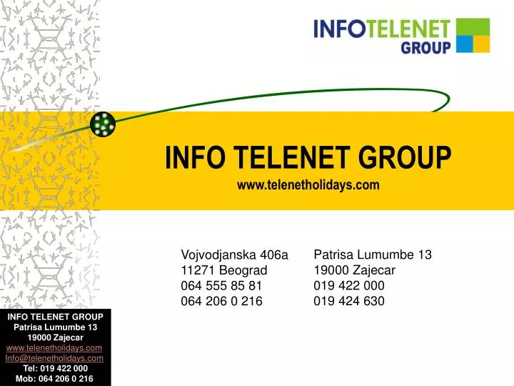 info telenet group www telenetholidays com