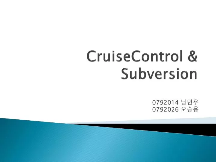 cruisecontrol subversion