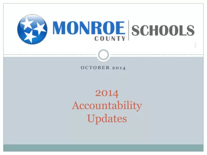 2014 accountability updates
