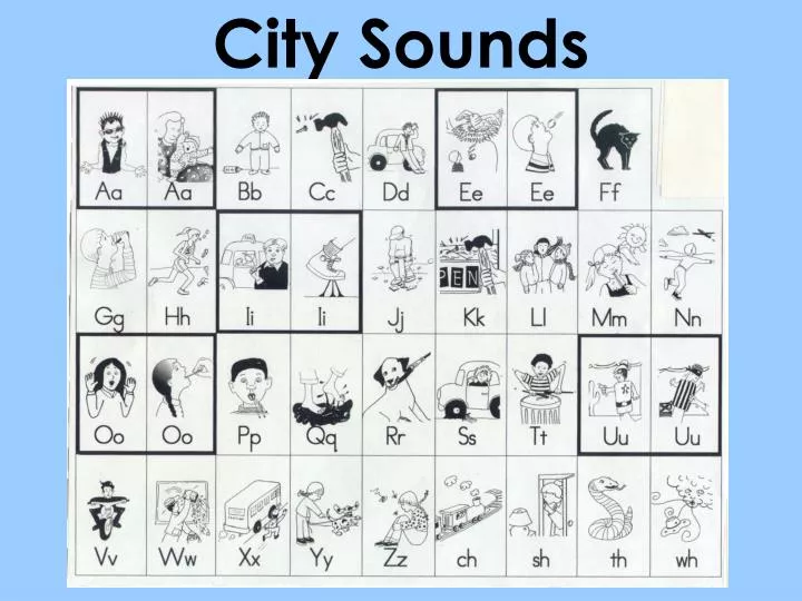 city sounds
