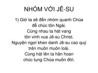 nh m v i j su