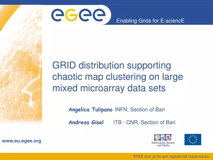 grid distribution supporting chaotic map clustering on large mixed microarray data sets