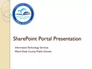 SharePoint Portal Presentation