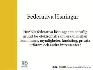 federativa l sningar