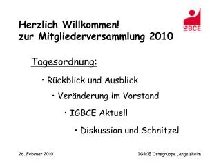 tagesordnung